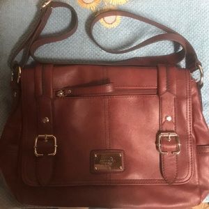 Relic Leather Purse with adjustable strap